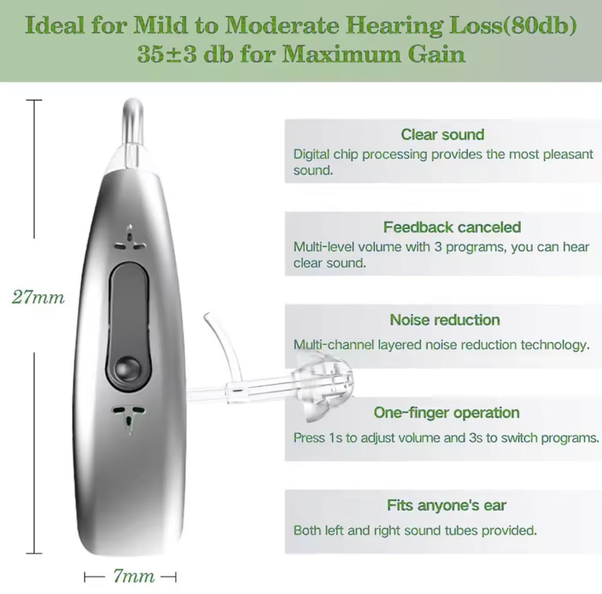 Hearing Vista™ BTE Hearing Aids